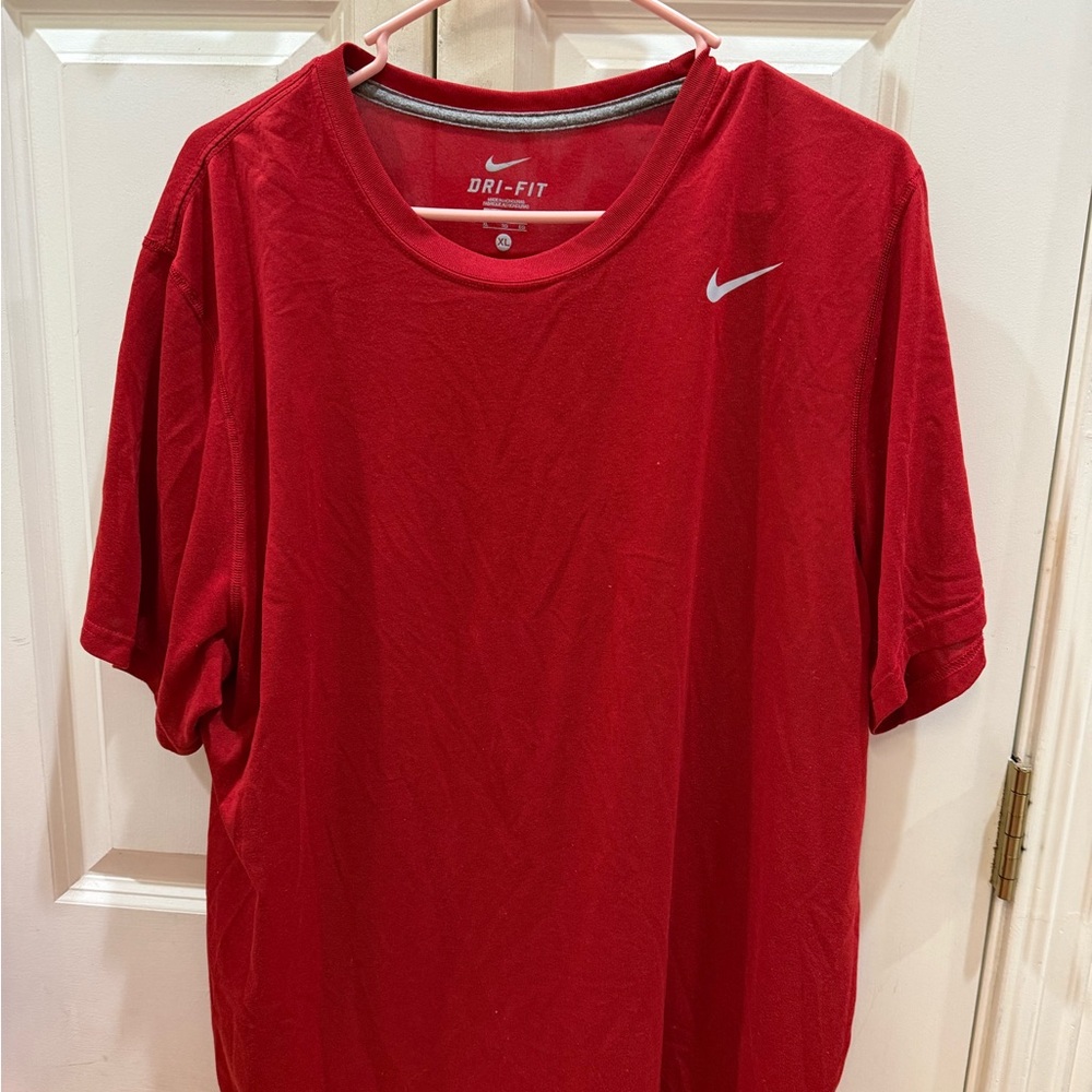 Nike Red Short Sleeve Tee